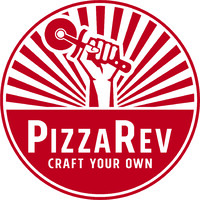 PizzaRev logo, PizzaRev contact details