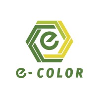 E-color logo, E-color contact details