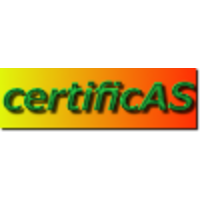 certificAS logo, certificAS contact details