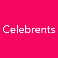 Celebrents logo, Celebrents contact details