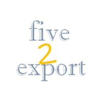 five2export logo, five2export contact details