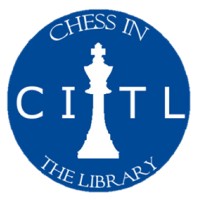 Chess in the Library logo, Chess in the Library contact details