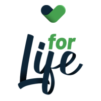 For Life logo, For Life contact details