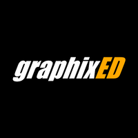 Graphixed logo, Graphixed contact details