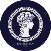 The Aretean logo, The Aretean contact details