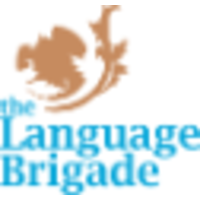 the Language Brigade logo, the Language Brigade contact details