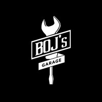 BOJ's Garage logo, BOJ's Garage contact details