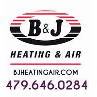 B&J Heating and Air logo, B&J Heating and Air contact details