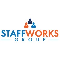 StaffWorks Group logo, StaffWorks Group contact details