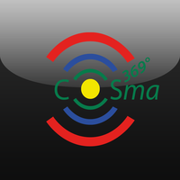 COSma 369° logo, COSma 369° contact details