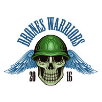 DronesWarriors logo, DronesWarriors contact details