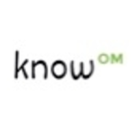 knowOM logo, knowOM contact details