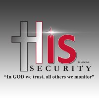 HIS Security logo, HIS Security contact details