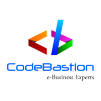 CodeBastion logo, CodeBastion contact details