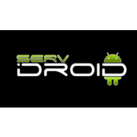 ServiDroid logo, ServiDroid contact details