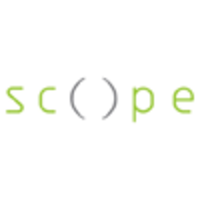 SCOPE logo, SCOPE contact details