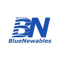 BlueNewables logo, BlueNewables contact details