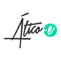 Ático-e logo, Ático-e contact details