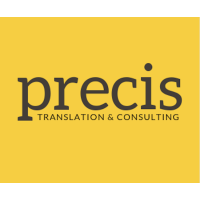 Precis Translations logo, Precis Translations contact details