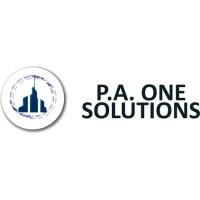 P.A. One Solutions logo, P.A. One Solutions contact details