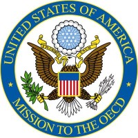 U.S. Mission to the OECD logo, U.S. Mission to the OECD contact details