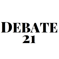 Debate21 logo, Debate21 contact details