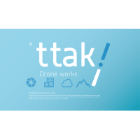 ttak! drone works logo, ttak! drone works contact details