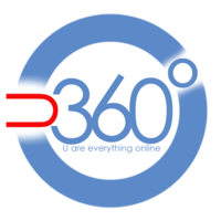 U360 logo, U360 contact details