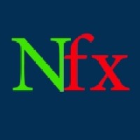 NFX logo, NFX contact details