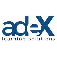 adeX Learning logo, adeX Learning contact details