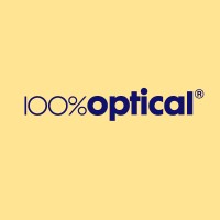 100% Optical logo, 100% Optical contact details