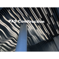 PAS Construction logo, PAS Construction contact details