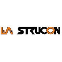 L.A STRUCON logo, L.A STRUCON contact details