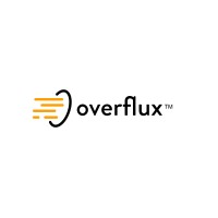 OverFlux logo, OverFlux contact details