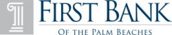 First Bank of the Palm Beaches logo, First Bank of the Palm Beaches contact details