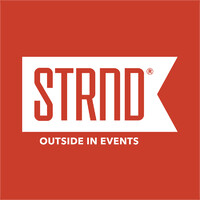 STRND logo, STRND contact details