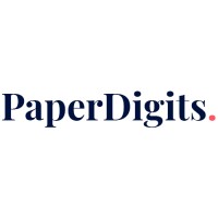 PaperDigits logo, PaperDigits contact details