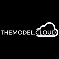 The Model Cloud logo, The Model Cloud contact details