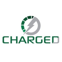 CHARGED logo, CHARGED contact details