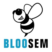 BlooSEM logo, BlooSEM contact details