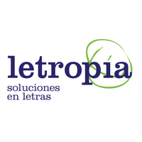 Letropía logo, Letropía contact details