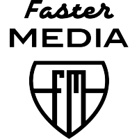 Faster Media logo, Faster Media contact details