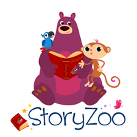 StoryZoo logo, StoryZoo contact details