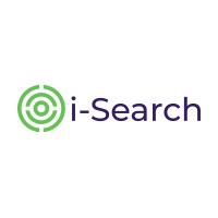 i-Search logo, i-Search contact details