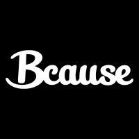 Bcause logo, Bcause contact details