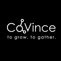 CoVince logo, CoVince contact details