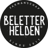 Beletterhelden logo, Beletterhelden contact details