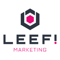 LEEF! Marketing logo, LEEF! Marketing contact details