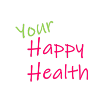 Your Happy Health logo, Your Happy Health contact details