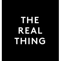 THE REAL THING logo, THE REAL THING contact details